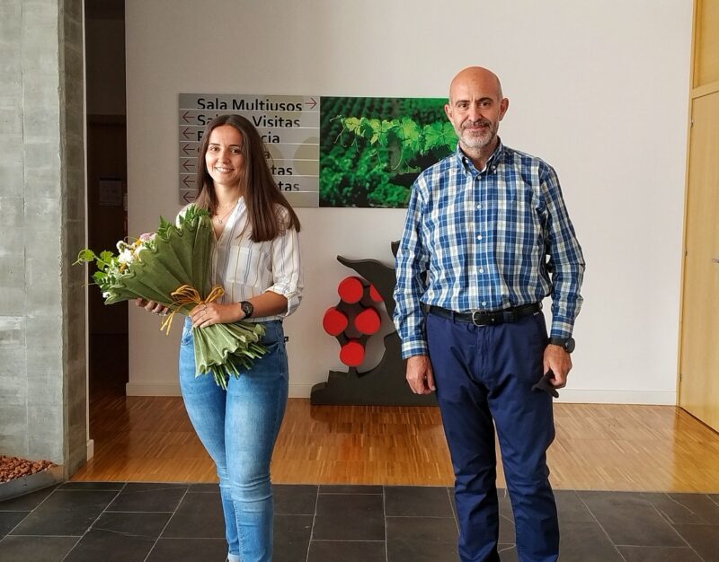 UNA BILBILITANA, PREMIO EXTRAORDINARIO AL MEJOR EXPEDIENTE ACADEMICO DEL GRADO DE ENOLOGIA DE LA NIVERSIDAD DE LA RIOJA