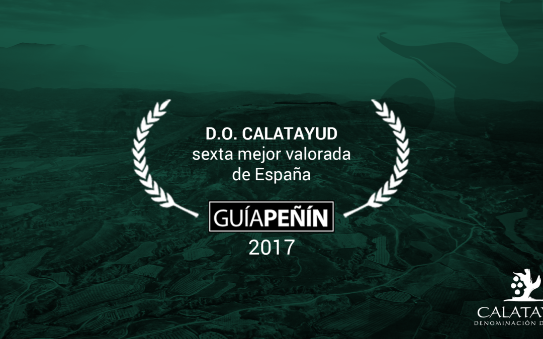 La DO  Calatayud, sexta mejor valorada de España por la Guía Peñín 2017